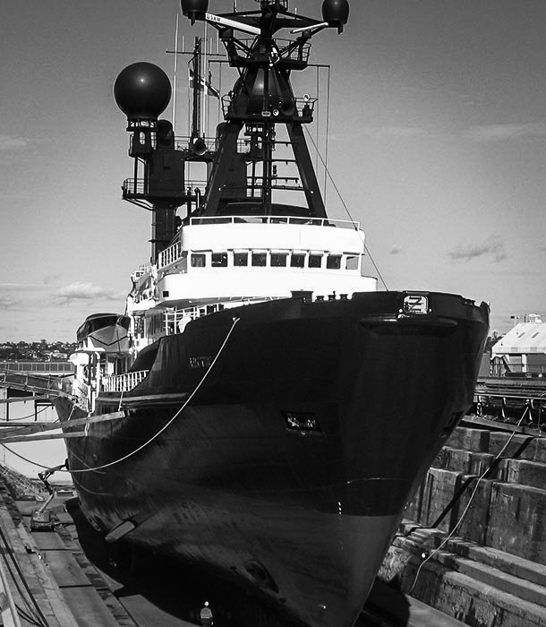 The function of a dry docking or lift out is to provide an essential period of repair, maintenance, and modification to the vessel. The docks themselves provide the ideal platform to expose the underwater hull of the yacht, ensuring maintenance, assessments and surveys are conducted with ease.